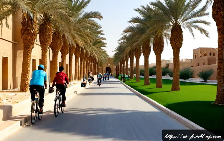 Home 15 자연 연결성을 위한 도시 재생 사례 연구 - Photorealistic urban regeneration case study in a modern Arab city, a restored dry wadi transformed ...